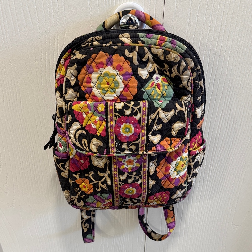 Vera Bradley Multicolor Quilted Backpack